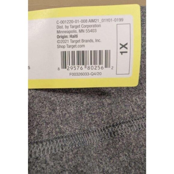 All In Motion Women's Plus Size Simplicity Mid-Rise 7/8 Leggings 27" 1X - Picture 9 of 9